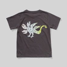 Load image into Gallery viewer, Soft Black Dragonskate Short Sleeve Tee