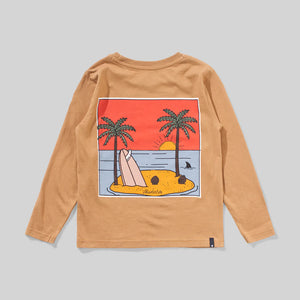 Dijon Bomb The Hills Long Sleeve Tee