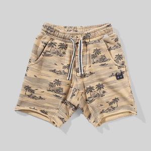 Washed Sand Island Boy Track Short