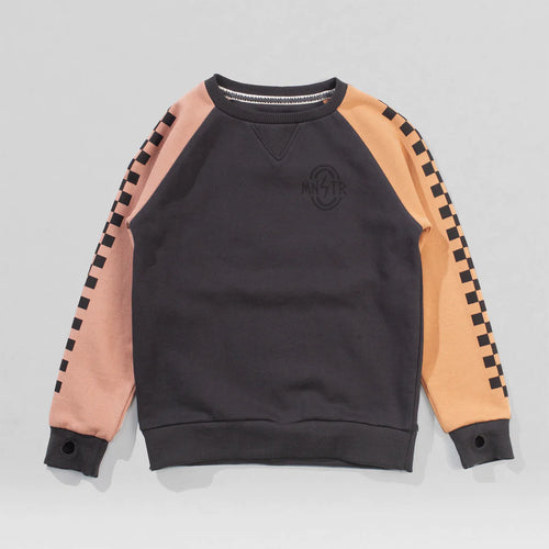 Black Street Racer Crew Sweatshirt