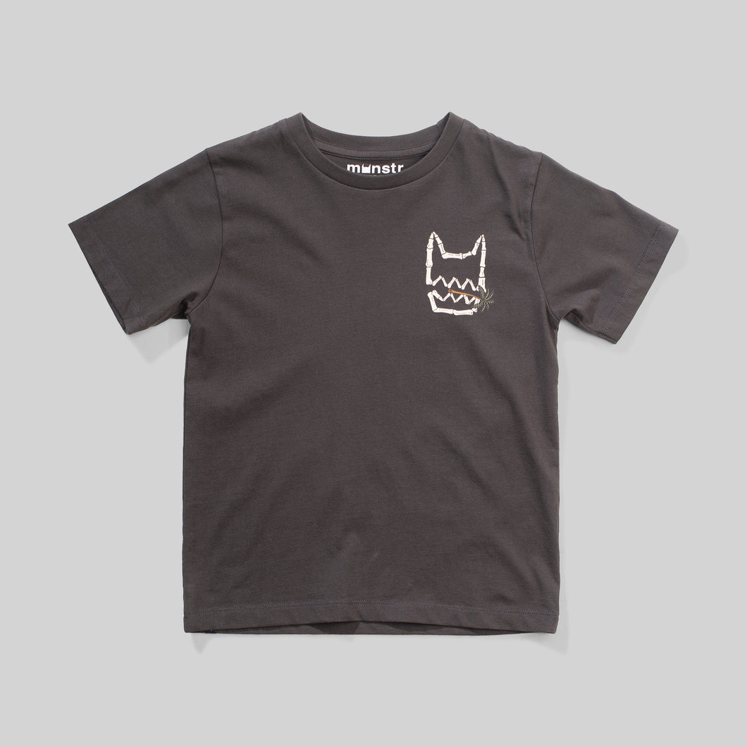 Soft Black Toothpick Tee