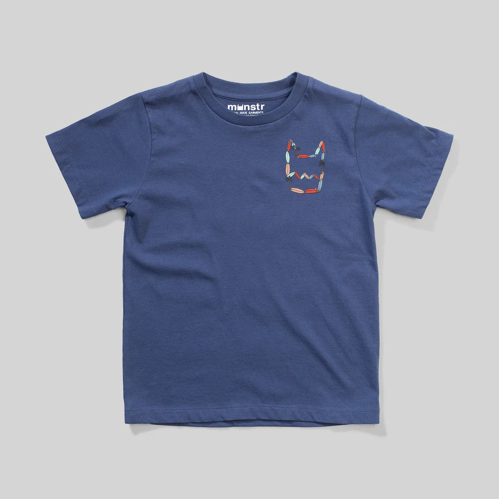 Dark Denim Island Way Tee