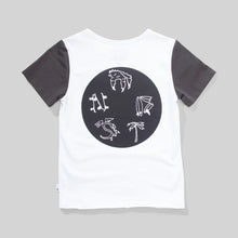 Load image into Gallery viewer, Black and White Creepy Tee