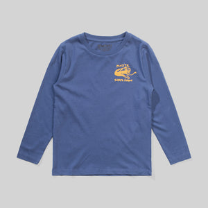 Dark Denim Band Of Snakes Long Sleeve Tee