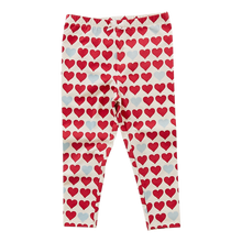 Load image into Gallery viewer, Antique White Hearts Organic Legging