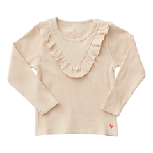 Load image into Gallery viewer, Cream Organic Ribbed Marley Top