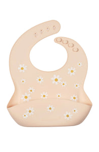 Daisy Oat Silicone Bib