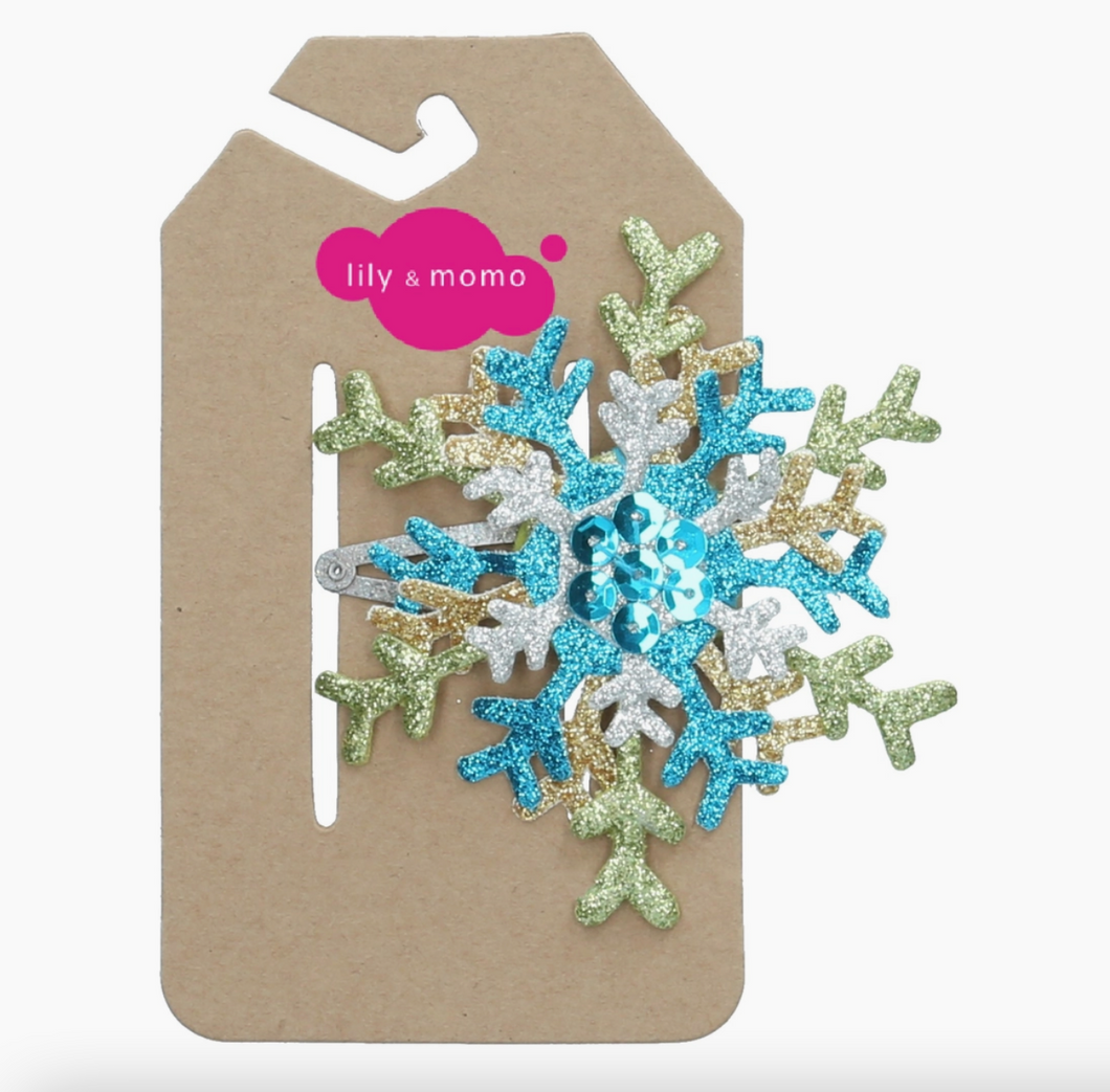 Magical Snowflake Hair Clip
