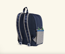 Load image into Gallery viewer, Navy Heather Grey Kane Kids Double Pocket