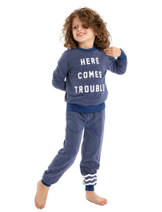 Blue Jay Trouble Hacci Pullover