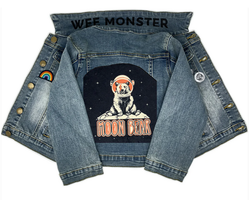 Moon Bear Denim Jacket