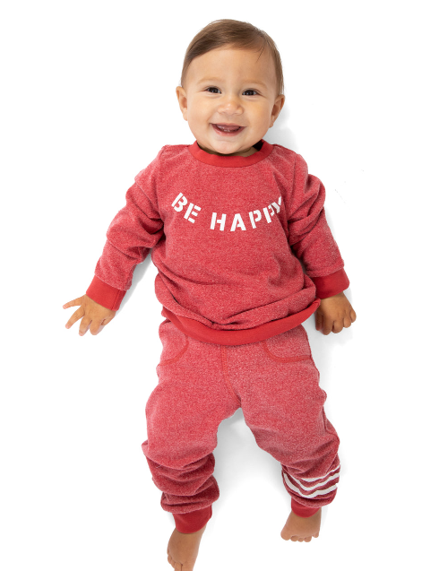Be Happy Baby Hacci Pullover