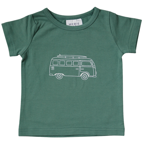 Green Surf Van Tee