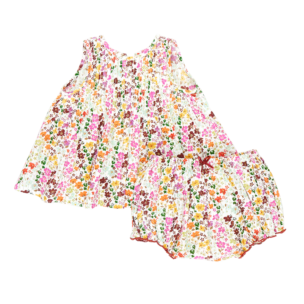 Multi Ditsy Floral Jaipur Baby Set