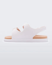 Load image into Gallery viewer, Beige White Wide Sandal Toddler