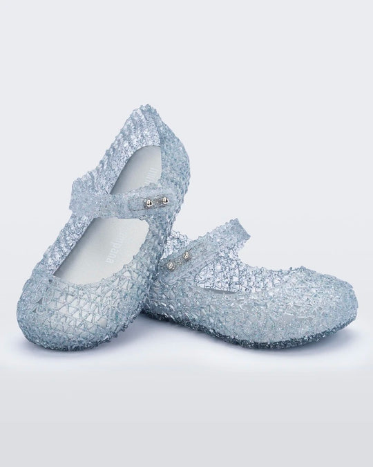 Glitter Clear Campana Papel Flat