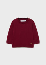 Load image into Gallery viewer, Bordeaux Basic Crew Sweater