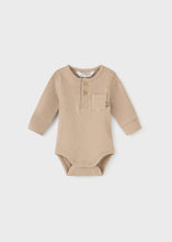 Load image into Gallery viewer, Tan Ribbed Bodysuit