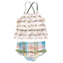 Load image into Gallery viewer, Joy Pink Rainbow Trout Tankini