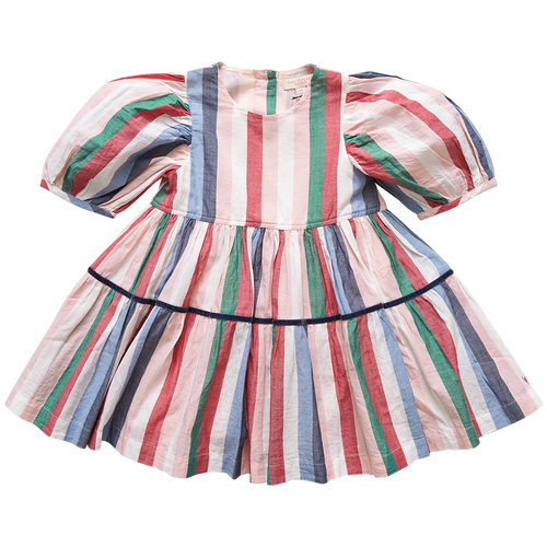 Holiday Stripe Maribelle Dress
