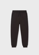 Load image into Gallery viewer, Black Cuffed Fleece Jogger