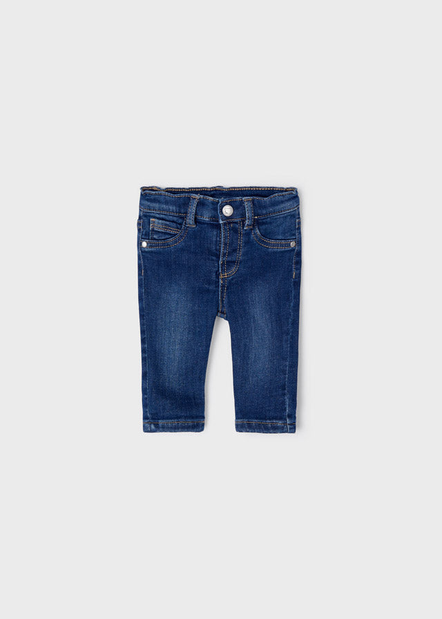 Medium Wash Baby Skinny Jeans