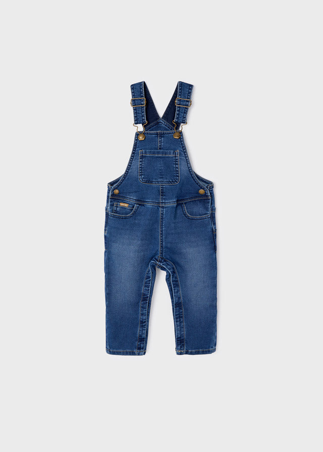 Medium Wash Baby Overalls