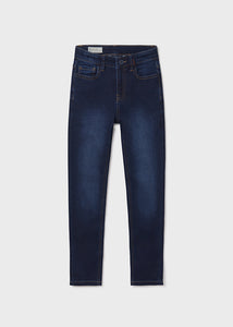 Dark Slim Fit Boys Denim Pant