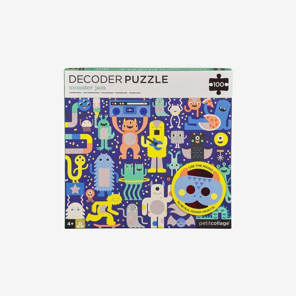 Monster Party Decoder Puzzle