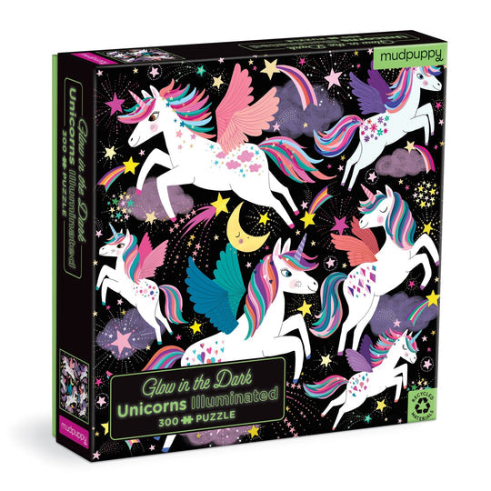 Unicorns Illuminated 300 Piece Puzzle