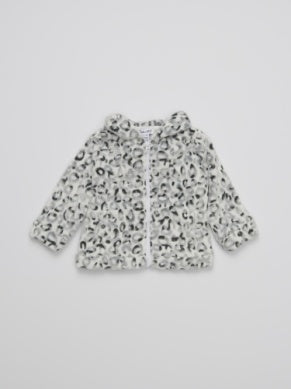 Leopard Fleece Jacket