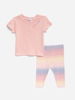 Ombre Spray Legging Set