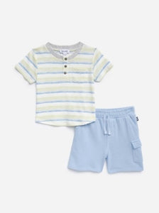 Popsicle Stripe Baby Set