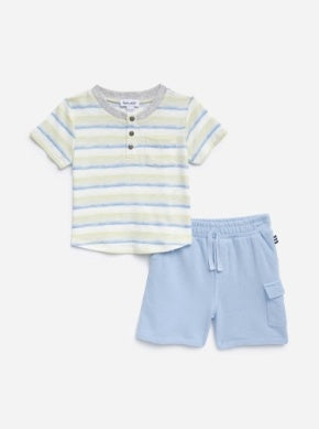 Popsicle Stripe Baby Set