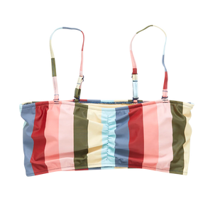 Women's Courtney Multi Stripe Swim Top
