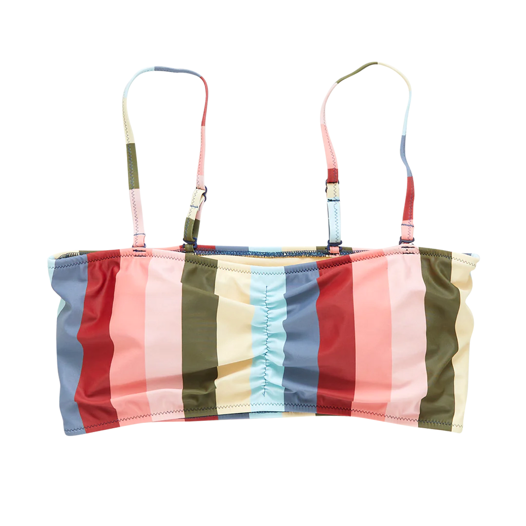Women's Courtney Multi Stripe Swim Top