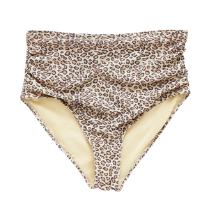 Women's Courtney Mini Leopard Swim Bottom